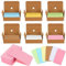 Blanko Papier Karten 600 Stück, RUNEAY Bunte Papier Karten 6 Farben Kraftpapier Karten Mitteilungskarte Wortkarte Karteikarten DIY Papier Karten, Lernkarten Leer für Lernen, Graffiti, Gedächtnis