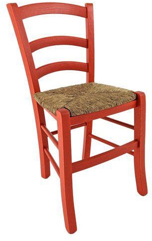 Klana Italia Stühle Marke, Modell Sedia Living Design Venezia Arancio