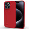 TIIXXA Silicone Case for iPhone 15 Pro Max Case,Soft Ultra Slim Protective Shockproof Liquid Silicone Phone Case, Anti-Scratch Microfiber Lining, 6.7 Red