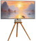 PUTORSEN Televisor de Madera – Trípod – Soporte de TV Regulable para TV de 45 – 65 Pulgadas hasta 40 kg, Giratorio 45 Grados, máx. VESA 400 x 400 mm
