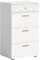 xonox.home Kommode Prisma Front weiß hochglanz MDF, Korpus weiß melamin ca.53x92x40 cm