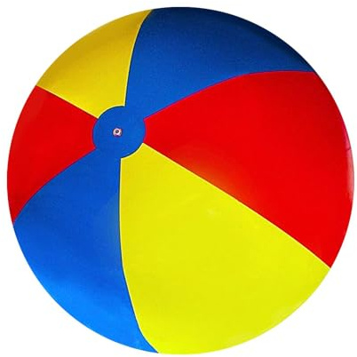 Moreeulsi Wasserbälle für Kinder,Aufblasbarer Wasserball,Großer aufblasbarer Regenbogenball - Pool-Wasserbälle, Regenbogenfarbener aufblasbarer Ball, bunt, lustig, für Pool, Schwimmen,