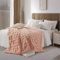 Boqingzhu Kuscheldecke Rosa Pink 150×200cm Flauschig Warm Weich Dick Sofadecke Couchdecke Wohnzimmer Decke Plüschdecke