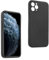 REY Cover in Gel TPU Nera per iPhone 11 PRO 5,8, Ultra Sottile 0,33 mm, Morbido Flessibile, Custodia Silicone