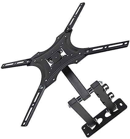 jojofuny Soporte Ajustable para TV Montaje Pared Ángulo De Inclinación Ahorra Escritorio