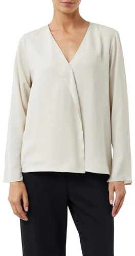 Comma Damen Feminine Bluse mit Raffinierten Details Bluse