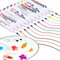 8 Colors Magical Water Painting Pen Magical Floating Drawings Bundle with Spoon Water Art Floating Marker Pen in Water for Painting Gifts for Toddlers Erasable Washable DIY Imagine