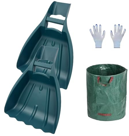 Pelle à feuilles légères et robustes et ergonomiques pour gazon, jardin et nettoyage