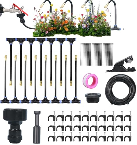 Garten Tropfbewässerungssystem Wassersparender verstellbarer Sprinkler