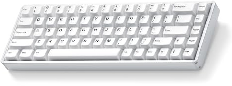 Akko MOD68 8k Rapid Trigger Aluminum Gaming Keyboard Misty White Wired HE Keyboard, AstroAim Switch