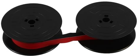 Supvox Schwarzes und Rotes Doppelfarbband Schreibmaschine Mechanisch Kompatibel Flying Fish Changkong Gr1 Vintage Zweifarbig Klares Druckbild