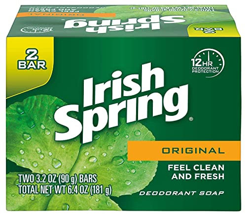 Irish Spring Bar Soap 3.2 Oz Bar by Irish Spring
