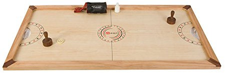 Übergames Hochwertiges Tisch-Hockey aus ECO-Hartholz