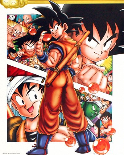 GB Eye 40 x 50 cm Collage Dragon Ball Mini-Poster, Mehrfarbig