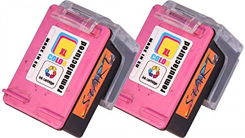Start - 2 Tintenpatronen kompatibel mit HP 302XL Colour