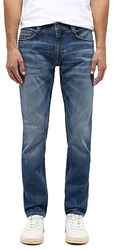 MUSTANG Oregon Tapered 51 Jeans, Light Scratched Used 583, 38W / 34L Uomo