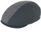 Michael Zechbauer by Mayser Flatcap Hopkins: Lässige Winter Stoffmütze mit Seide für Damen und Herren, warme Schiebermütze für jeden Anlass, Schirmmütze in Grau & Schwarz 62