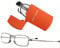 eye-spec Folding Reading Glasses with Smart Pocket-Sized Case | Compact Foldable Design for Men and Women Available in 7 Colours, 9 Lens Strengths (1.25)