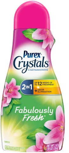 Purex Crystals In-Wash Duft- und Duft-Booster, fabelhaft frisch, 1,2 l