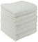 HIDMD Panno Struccante per il Viso in Microfibra Pulizia Viso Solo con Acqua 30cm x 30cm 6 pezzi Colore Bianca