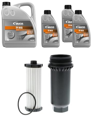 VAICO V25-0796-XXL FILTERSATZ MIT 8 LITER ÖLWECHSEL AUTOMATIKGETRIEBE 6-GANG MPS6 DW6 DCT450 PASSEND FÜR EXPERT KIT XXL
