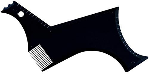 Beard Shaping-werkzeug Mit Styling-schablone Inbuilt Kamm Für Perfect Line Up & Kanten Bart Shaper Stencil Mit Einem Bart-trimmer Oder Razor Ihr Bart Stil & Gesichtsbehaarung