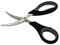 Fackelmann Éplucheur de crevettes et crevettes, ciseaux de cuisine en acier inoxydable, ustensiles de mer en acier inoxydable avec poignée ergonomique, noir, 18 x 8,5 cm, 1 pièce