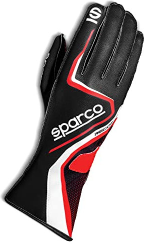 Sparco RECORD HANDSCHUHE 2020 GRÖSSE 08 SCHWARZ/W
