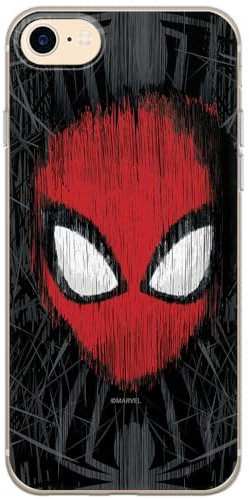 ERT GROUP Original und Offiziell lizenziertes Marvel Spider-Man Handyhülle für iPhone 7, 8, SE 2, Hülle, Case, Cover aus Kunststoff TPU-Silikon, schützt vor Stößen und Kratzern