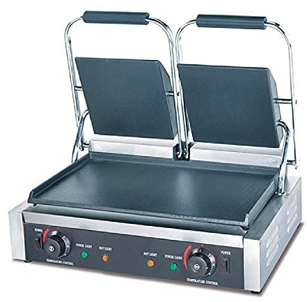 Ristoattrezzature Piastra panini doppia Liscia/Liscia - 570x370x210 h mm - 3.6 Kw