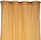 Atmosphera - Ösenvorhang Berlingot - senfgelb 140x250 cm - Ocker