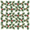 wordmouk Weihnachten Künstliche Stechpalmenbeeren mit Grünen Blättern 30 Stück Künstliche Stechpalmen Roten Golden Beeren Artificial Holly Berries mit Stechpalmenblätter für DIY Tischdekoration