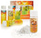 KK Sauna -Set mit Salz Peeling | KK Saunaaufgussset Karibik 4 x 100 ml + 200 g KK Saunasalz Honig | Saunakonzentrat + Sauna Peeling Salz Honig