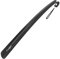 Tyga Chausse-pied à long manche 43 cm de long - Chausse-pied en plastique pour homme et femme avec prise en main confortable - Chausse-pied flexible pour personnes âgées, Noir, Pack of 2