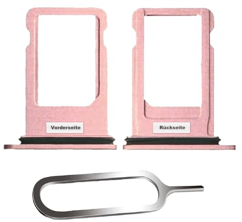 IS-TECK SIM-Kartenhalter Ersatz SIM-Tray Kompatibel mit iPhone 7 Plus inklusive SIM-Nadel SIM-Kartensteckplatz (Rosegold)
