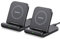 SwanScout Ladestation für Samsung Z Flip 7 (2 Pack), Faltbare Ladegeräte für Galaxy Z Flip 7 FE/6/5/4/3, Induktive Ladestation für Samsung Galaxy Z Flip Serie/Moto Razr+, SwanScout 501S (ohne Adapter)