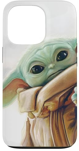 Star Wars The Mandalorian Grogu White Case for iPhone 13 Pro