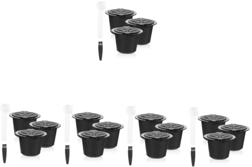 Alipis 5 Sätze Kaffeeschalenfilter wiederbefüllbare kaffeekapseln nachfüllbare kaffeekapseln Kaffeemaschine Edelstahl Ersatzteil Sieb Filterzubehör Kaffeefiltertasse Haushalt Büro Abs