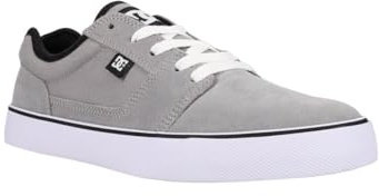 DC Shoes Herren Tonik Sneaker, Grey/Black/Orange, 39 EU