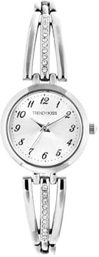 Trendy Kiss Femme Analogique Quartz Montre avec Bracelet en Métal TM10177-03