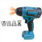 LUSKSk Heat Gun Cordless Compatible with Makita 18V Battery Electric Hot Air Gun with 34Nozzle,No Battery Tool only, for Vinyl wrap Shrink Tubing