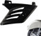 MOQIAOSEIKO Motorrad Front Rocker Side Wheel Protector Stoßdämpfer Kompatibel mit Vespa GTS300 GTS 300 2023 2024 2025