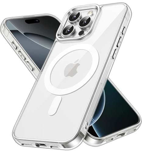 iPhone 14 Pro Max Clear Case Compatible With MagSafe, Slim & Thin Back Cover (Clear, For iPhone 14 Pro Max)