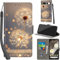 PHINIENLAND Handyhülle für Google Pixel 7 Pro Hüllen Premium Leder Case Klappbar Wallet Magnet Kartenfach Standfunktion Schutzhülle kompatibel mit Pixel 7 Pro Cover,Löwenzahn