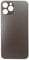 Smartex® Back Cover Glass compatibile with iPhone 12 Pro Max | Rear Housing Replacement (black)