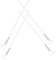 CALLARON 4pcs Face Mask Acid Applicator Brush Fan Shaped Brush Set for Estheticians Unique Design for Hard-to-reach Areas