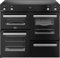 Belling Cookcentre 100Ei 100cm Electric Range Cooker with Induction Hob - Black - A/A Rated