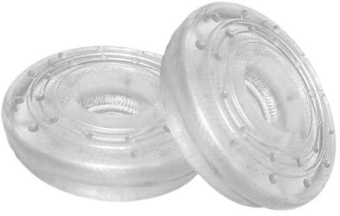 HOMSFOU Coussinet En Caoutchouc Transparent AntidéRapant Pour Barre De Traction Lot De 2 Accessoires Protection De Cadre De Porte IntéRieure Pour Exercices De Traction Facile À Installer