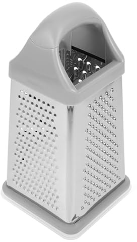 BESTYASH Multifunktionaler Edelstahl Gemüseschneider mit Aufbewahrungsbox Gemüse Kartoffelreibe Robust Rostfrei Vielseitig für Küche und Obstzubereitung