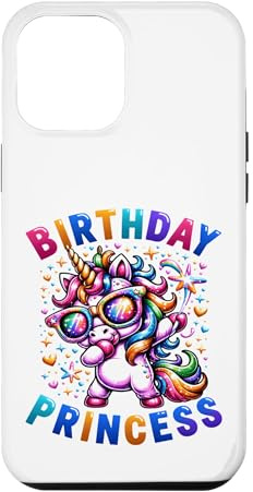 Birthday Princess Unicorn Case for iPhone 12 Pro Max